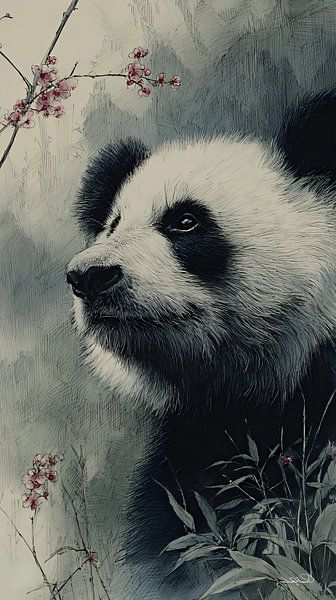 Pandabeer / Pandabeertje van Gelissen Artworks