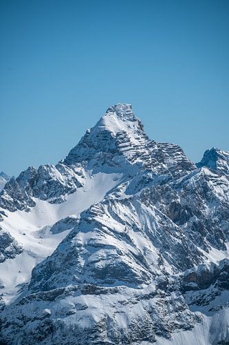 Winter op de Hochvogel in de Allgäu