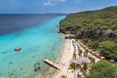 Kokomo Beach Curacao - Drohnenaufnahme von Keesnan Dogger Fotografie