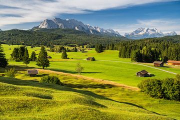 Wetterstein Mountains I by Rainer Mirau