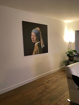 Mädchen mit dem Perlenquadrat - Johannes Vermeer