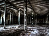 Abandoned factory Germany HDR