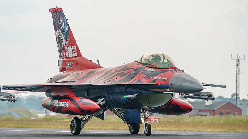 Türkischer General Dynamics F-16C Fighting Falcon. von Jaap van den Berg