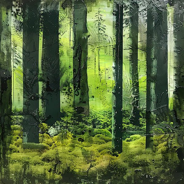 Deep in the forest by Vlindertuin-Art