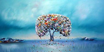 Tree of Life van Gena Theheartofart