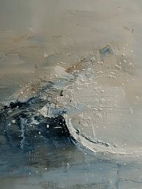 La mer sauvage sur Japandi Art Studio