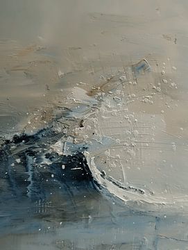 De wilde zee van Japandi Art Studio