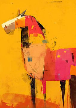 Paard Schilderij van ARTEO Schilderijen