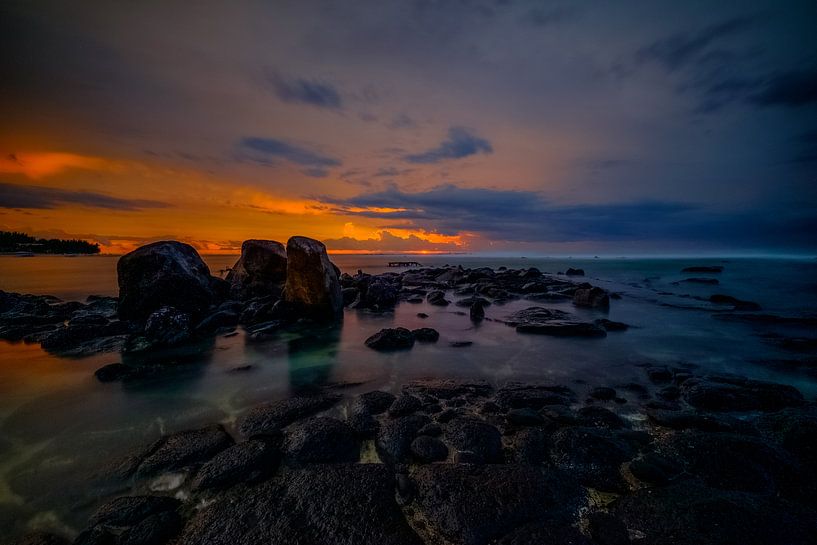 Mauritius Sunset by Dominik Hüther