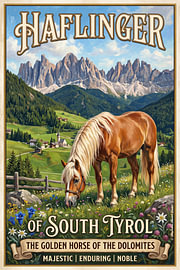 Haflinger van Theodor Decker