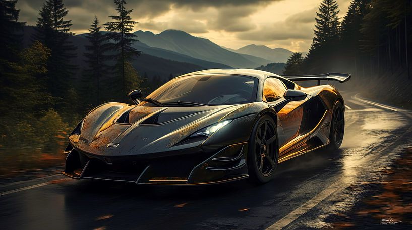 supercar by Gelissen Artworks