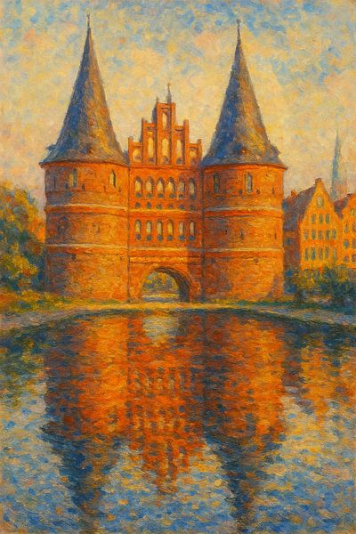 Tours rouges de Lübeck - Reflets de patrimoine et de lumière par Travel Shop