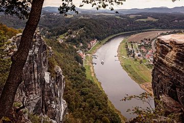 Elbe @ Bastei von Rob Boon