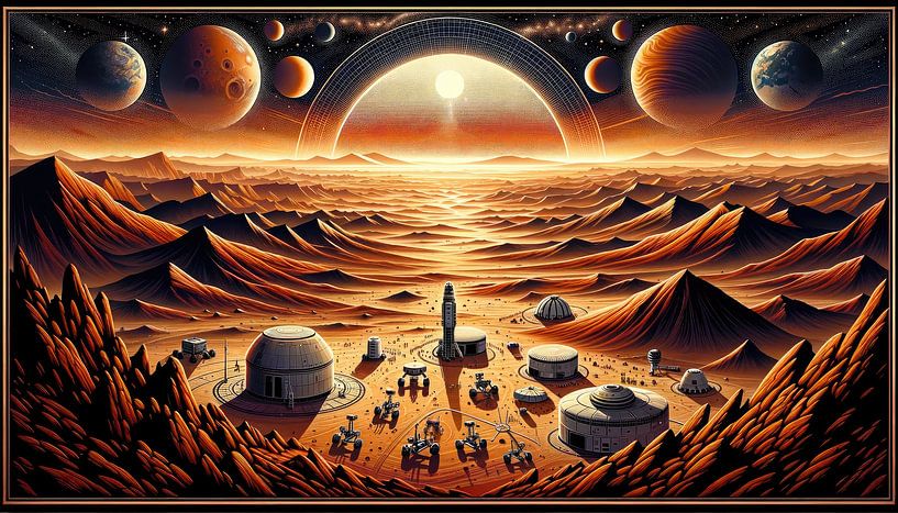 Mars Beckons by Jeroen Kleiberg