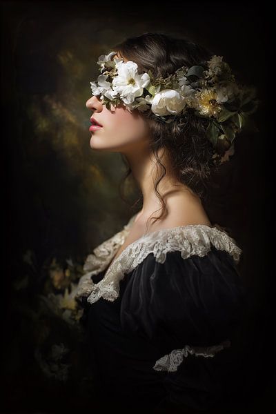 Couronne de fleurs par Studio des Fleurs