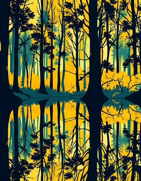 Réflexion tranquille par Artistic