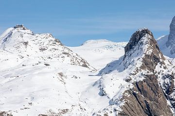 Zermatt - Le Gornergrat et le glacier du Gorner sur t.ART