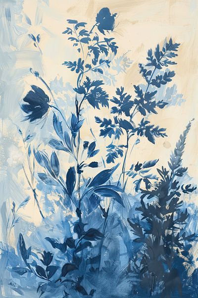 Blumen im Monet-Stil von Wunderbare Kunst