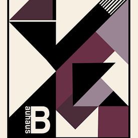 Bauhaus, a fan of purple by Hilde Remerie Photography and digital art