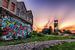 De Hef en grafitti van Prachtig Rotterdam