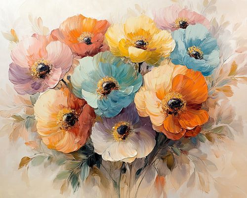 Bloemenexplosie | Levendige Bloementuin