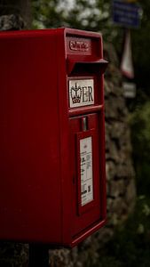 Boîte aux lettres en vieux anglais