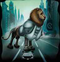 Giant King in the City