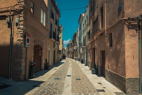 hoofdstraat montblanc spanje
