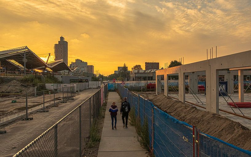 LocHal and Tilburg Station by Freddie de Roeck
