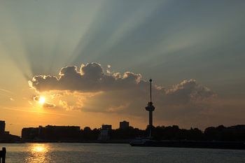 Clouds Abobe the city 