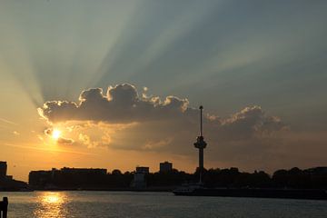 Clouds Abobe the city 