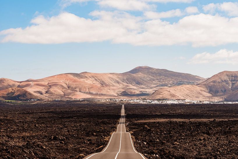 vulkanen lanzarote van Karen Velleman