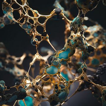 Gilded Currents 2 by Olaf Kramer