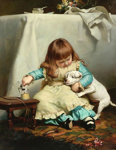 Charles Burton Barber,Eenmaal bit, tweemaal verlegen