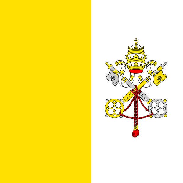 Flag of the Vatican by de-nue-pic
