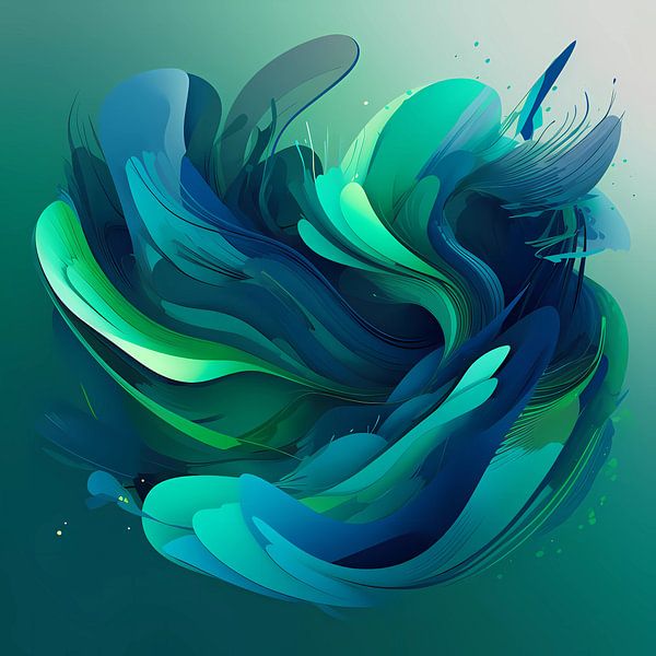 Fluidity in motion by Mysterious Spectrum
