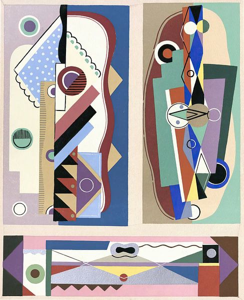 Collection Décors et couleurs 17 (1930) de Georges Valmier par Peter Balan