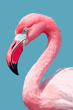 Pink Flamingo van Whale & Sons