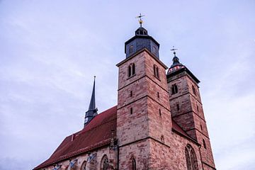 Petite randonnée hivernale à travers la ville à colombages de Schmalkalden - Thuringe - Allemagne sur Oliver Hlavaty