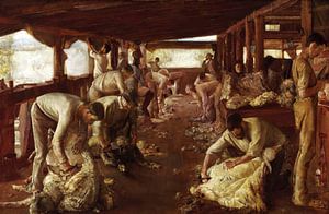 Tom Roberts, Das Goldene Vlies - 1894