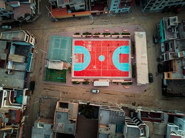 Sports field by Nizam Ergil