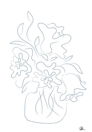 Flower Bouquet Sketch
