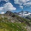 Panorama berglandschap van het Großglockner massief, Hohe Tauern, Oostenrijk van Martin Stevens