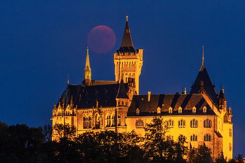 Blutmond und Schloss Wernigerode