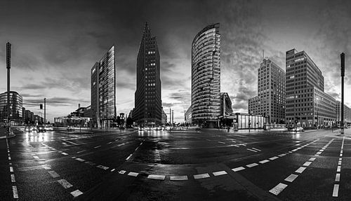 Berlin Potsdamer Platz Skyline Panorama