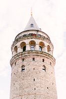 The Galata Tower in Istanbul, Turkey