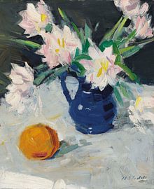Flowers Still Life by Antonije Lazovic