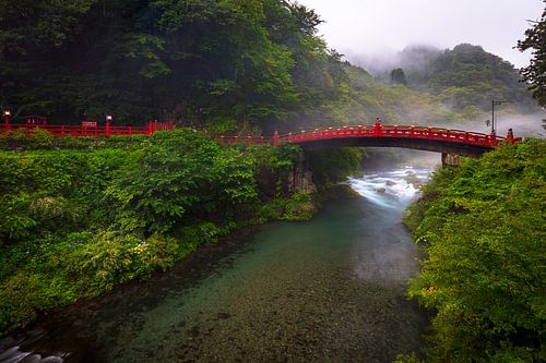 Japan - Nikko - De heilige brug van Orange Frame - Remco Bosshard