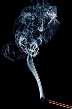 Dansende rook van Roland Brack