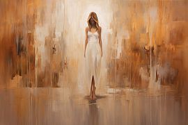 Essenz der Gegenwart | Zen-Malerei von ARTEO Gemälde